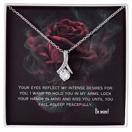 Unique Gift For My Love - Converse Solitaire Necklace