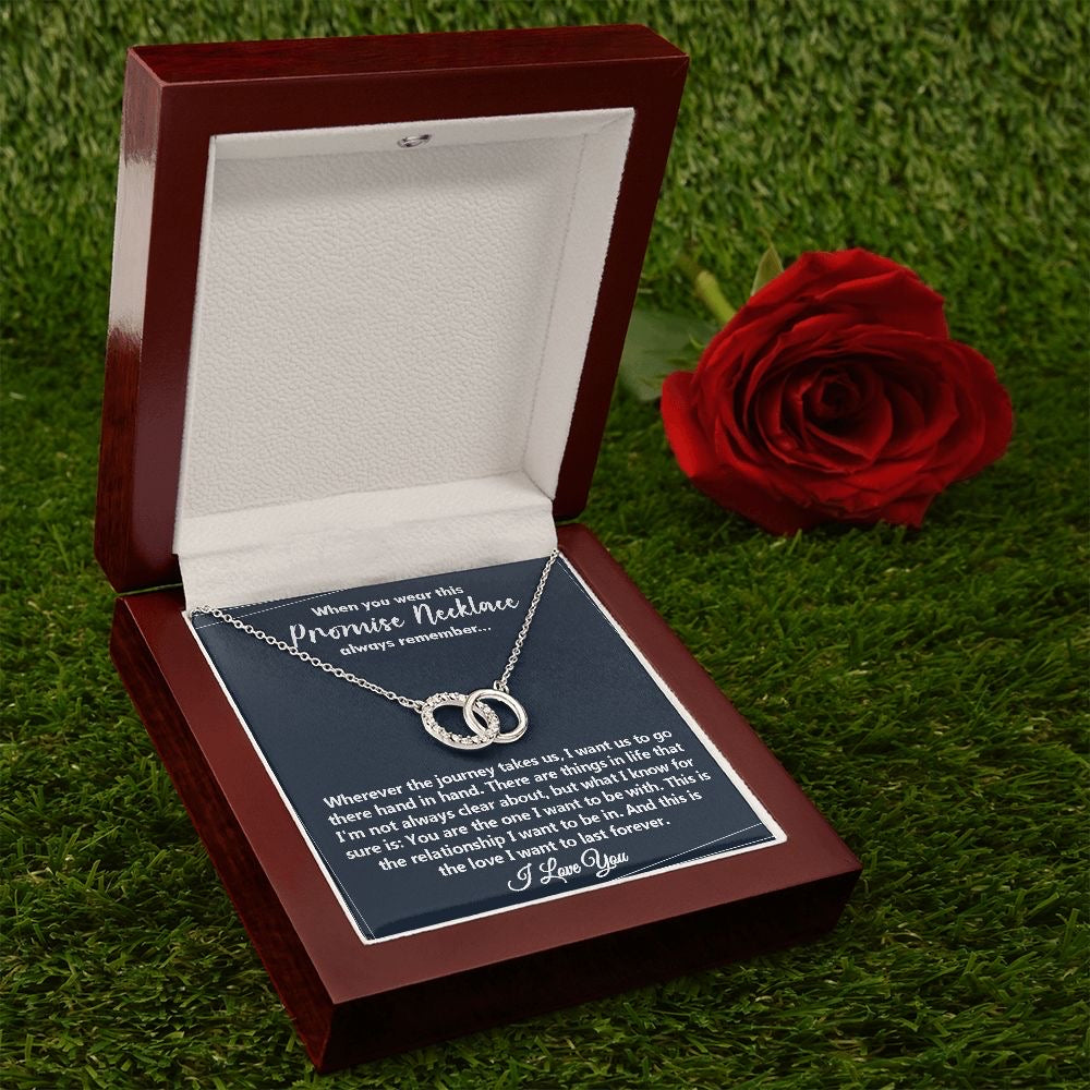 Beautiful Necklace For My Partner - Dual Circlet Necklace