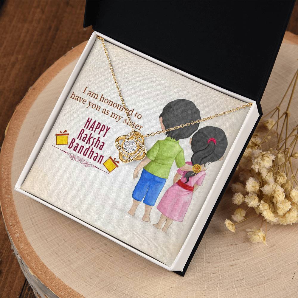 Most Unique Rakshabandhan Gift For Sister - 925 Sterling Silver Necklace Gift