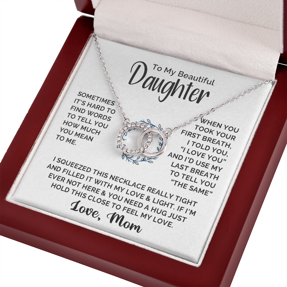 Classy Gift For Daughter - Dual Circlet Necklace