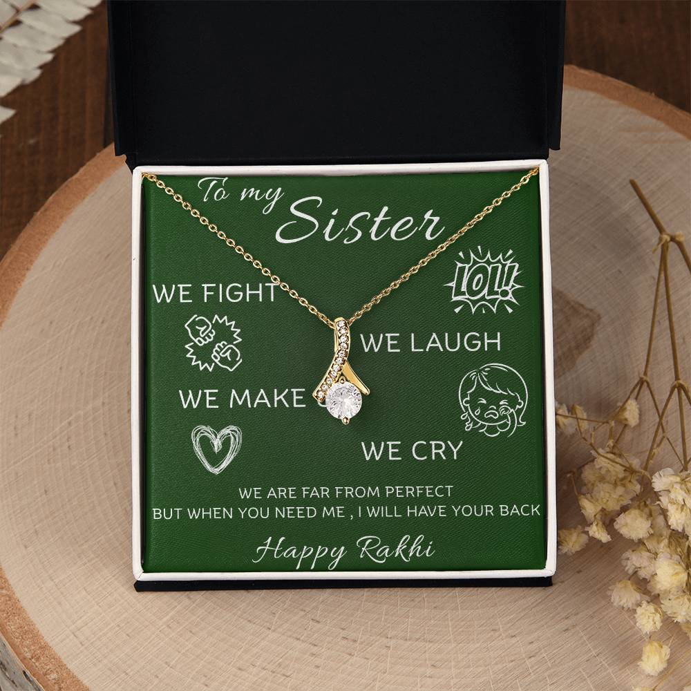 Perfect Rakshabandhan Gift For Sister 2025 - 925 Sterling Silver Necklace