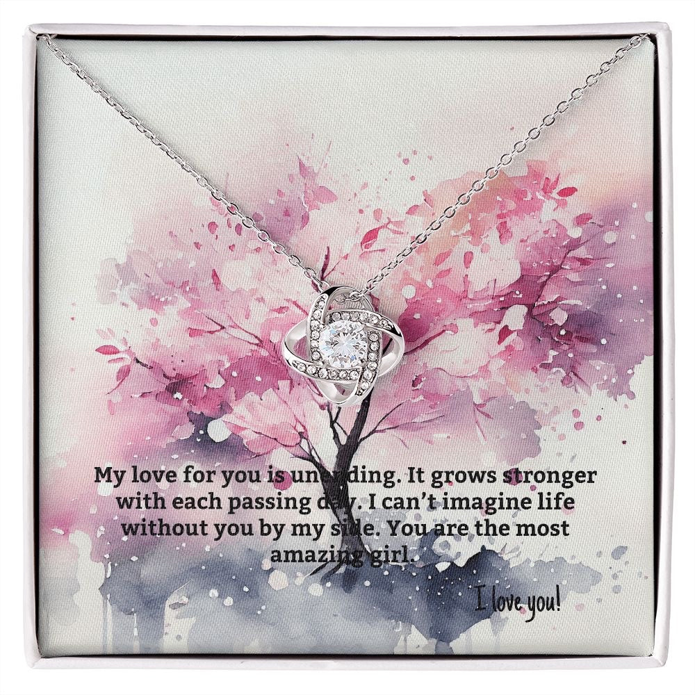 Unique Gift For My Love - Interstellar Solitaire Necklace