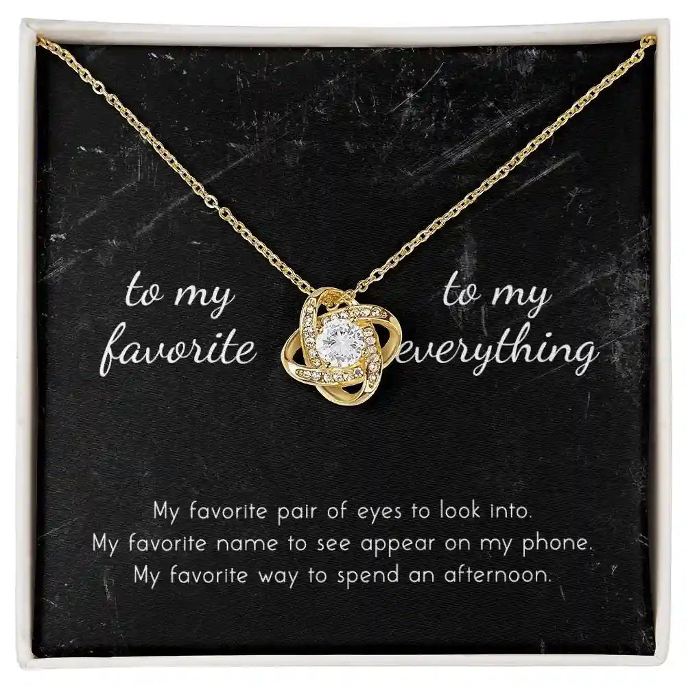 Most Unique Gift For Your Wife - Interstellar Solitaire Necklace
