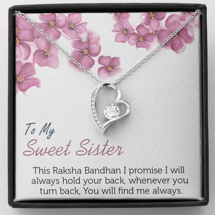 Unique and Special Raksha Bandhan Gift For Sister - 925 Sterling Silver Pendant