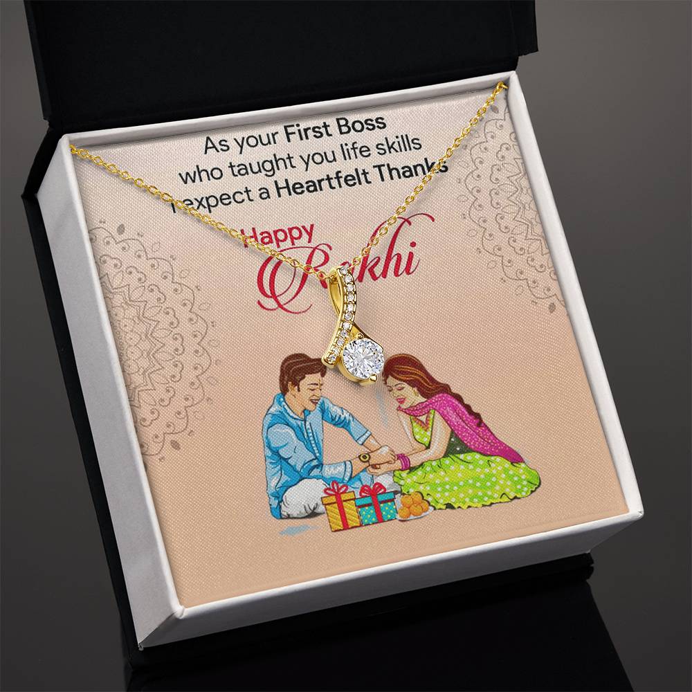 Funny Rakshabandhan Gift For Sister 2025 - 925 Sterling Silver Necklace