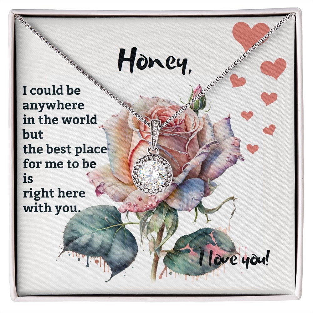 Special Romantic Gift For Your Love - Cizzle Drop Necklace