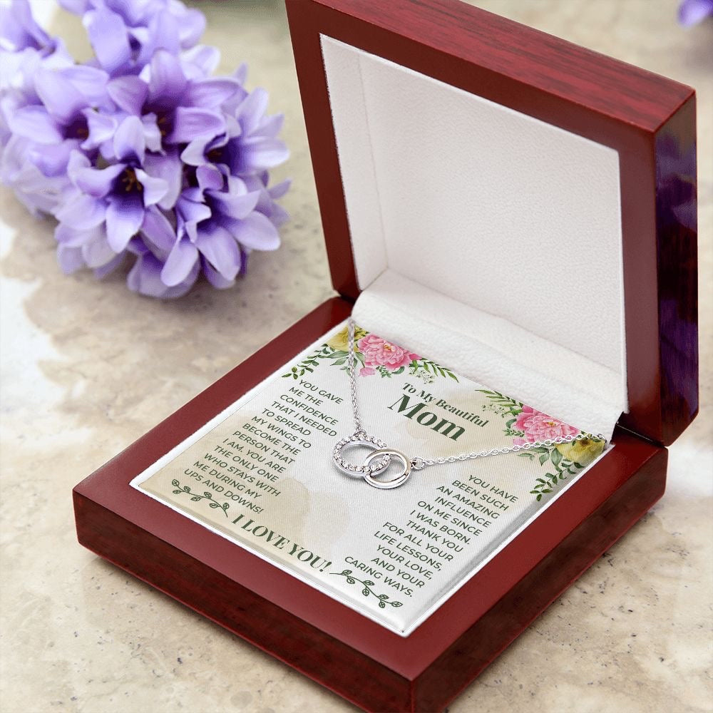 Unique Gift For My Mom - Dual Circlet Neclace