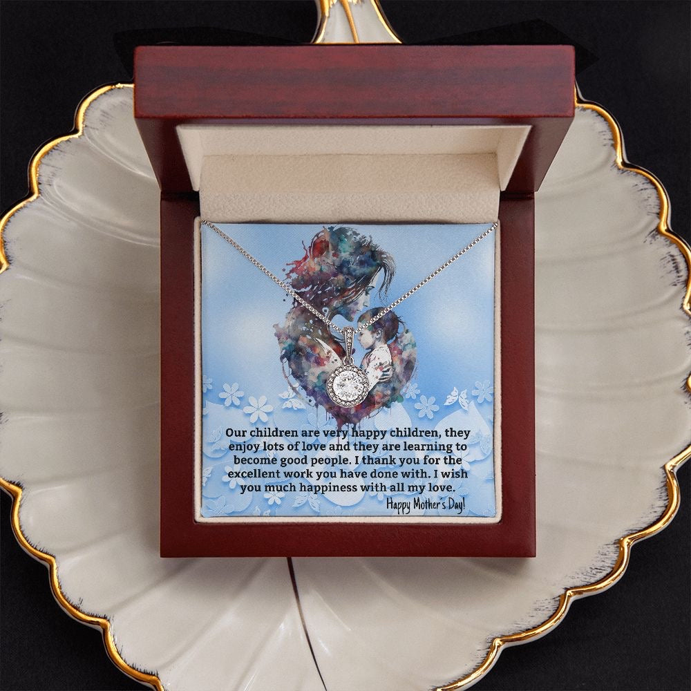Unique Heartfelt Gift For Mother - Cizzle Drop Necklace