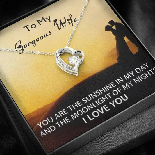 Best Gift For Wife - Pure Silver Necklace Gift