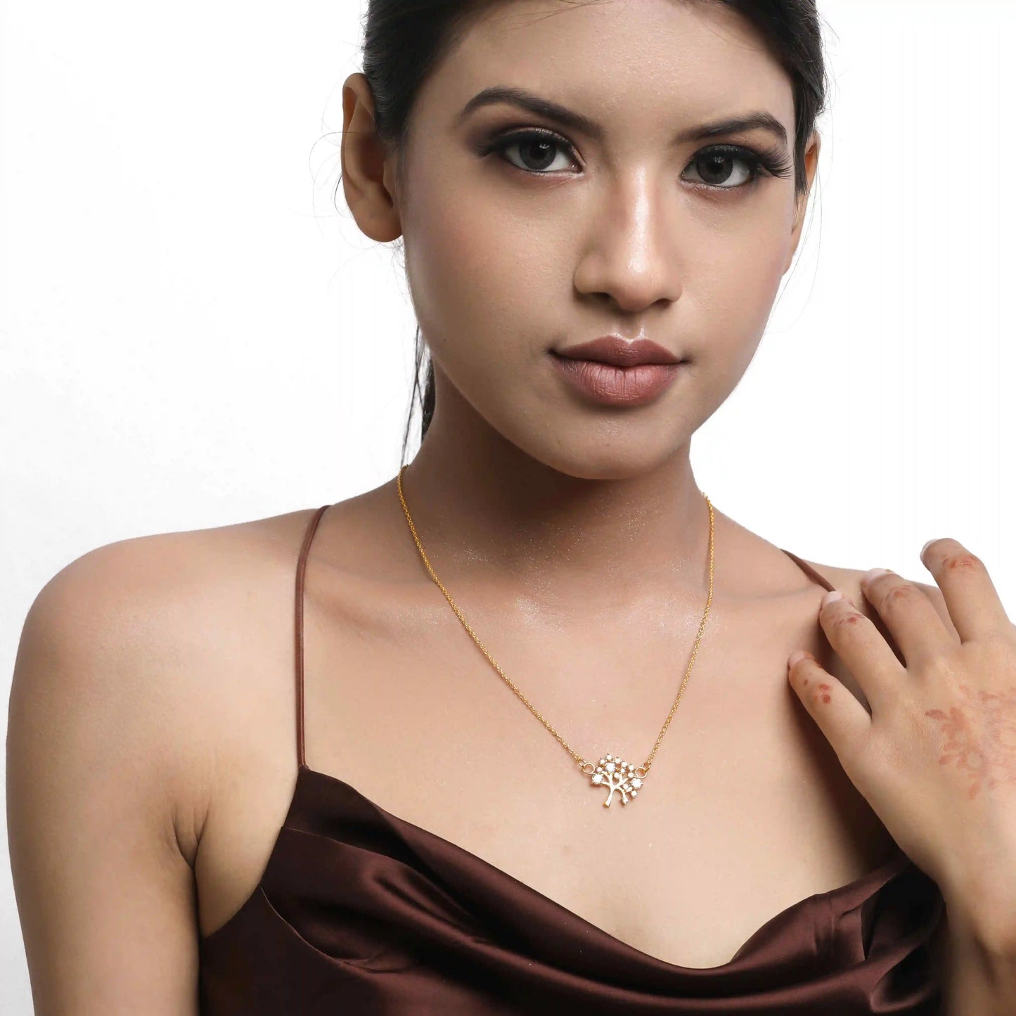 Tree of Life Pure Silver Necklace