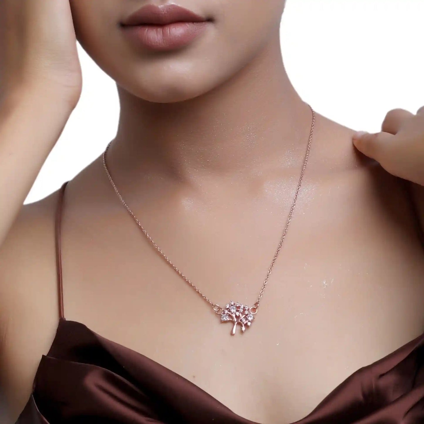 Tree of Life Pure Silver Necklace
