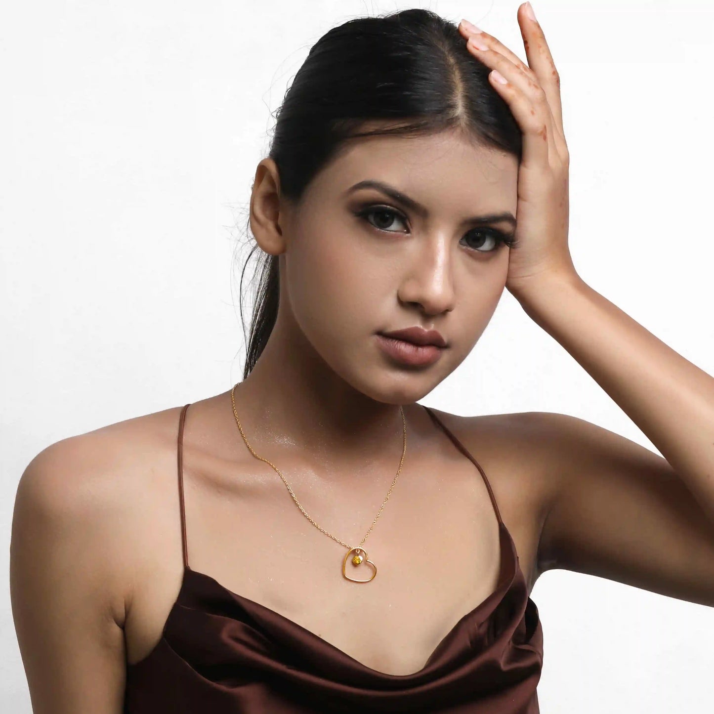Heart Pure Silver Necklace