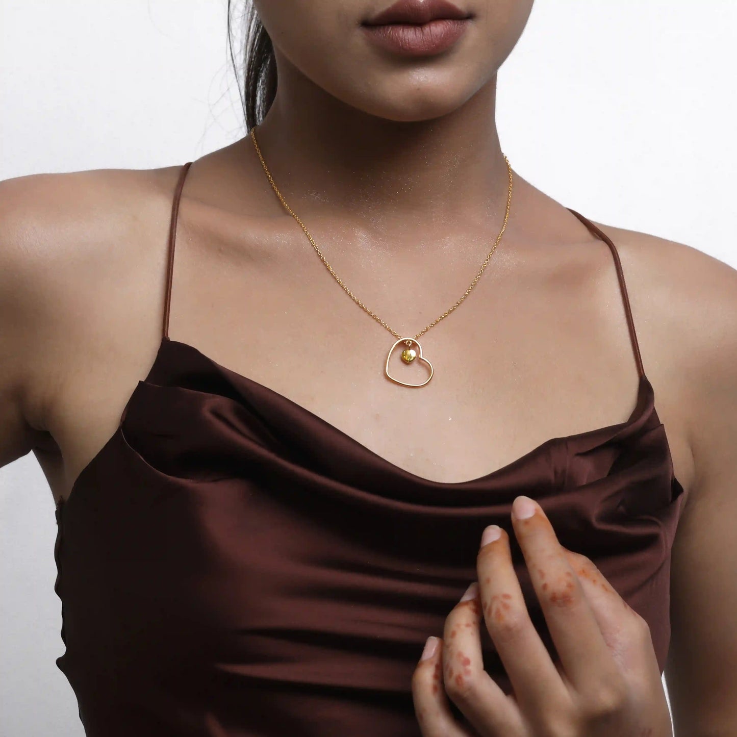 Heart Pure Silver Necklace