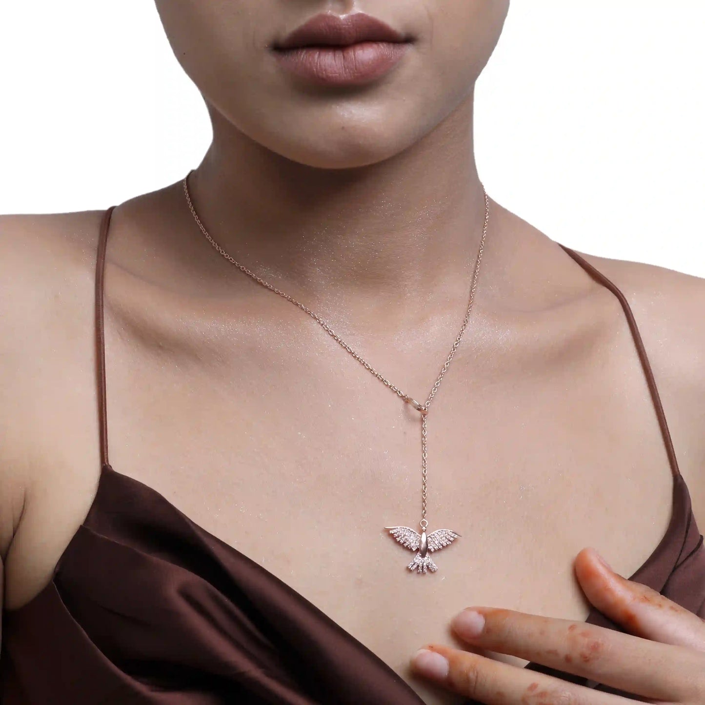 Phoenix Silver Necklace