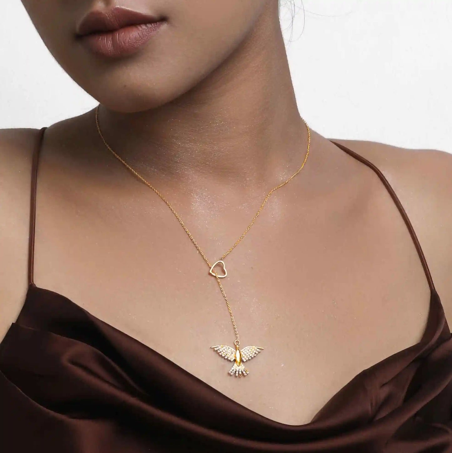 Phoenix Silver Necklace