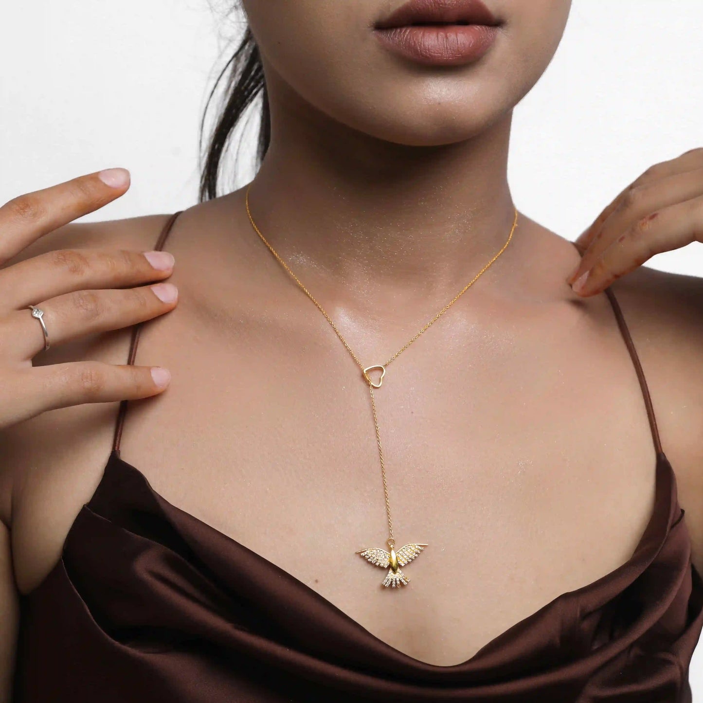 Phoenix Silver Necklace