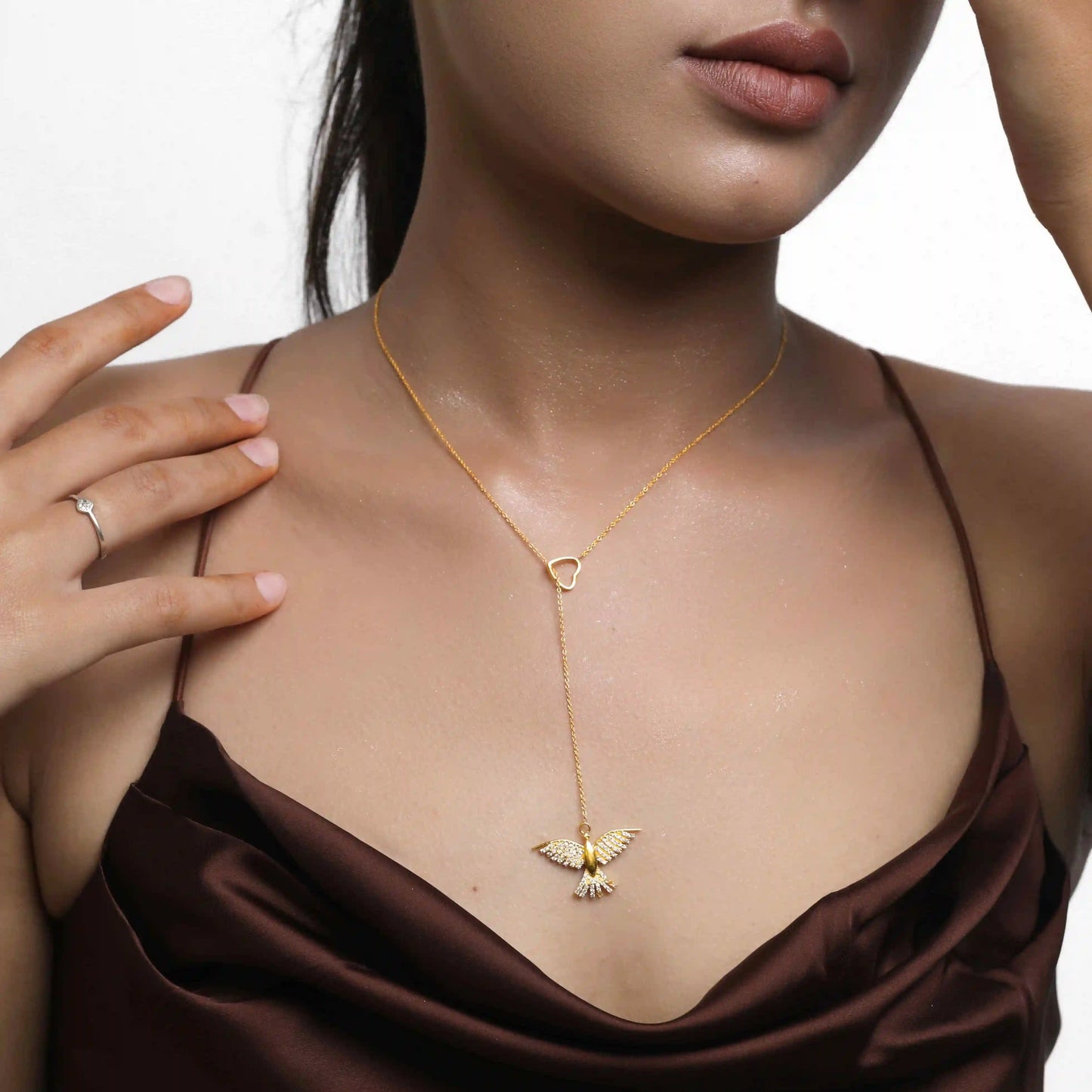 Phoenix Silver Necklace