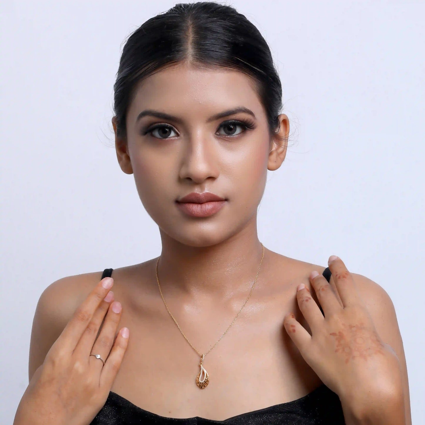Kandle Drop 925 Silver Necklace