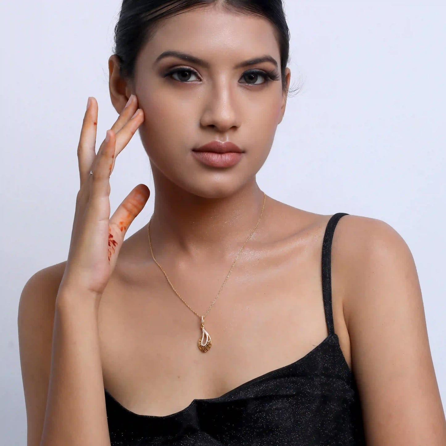 Kandle Drop 925 Silver Necklace