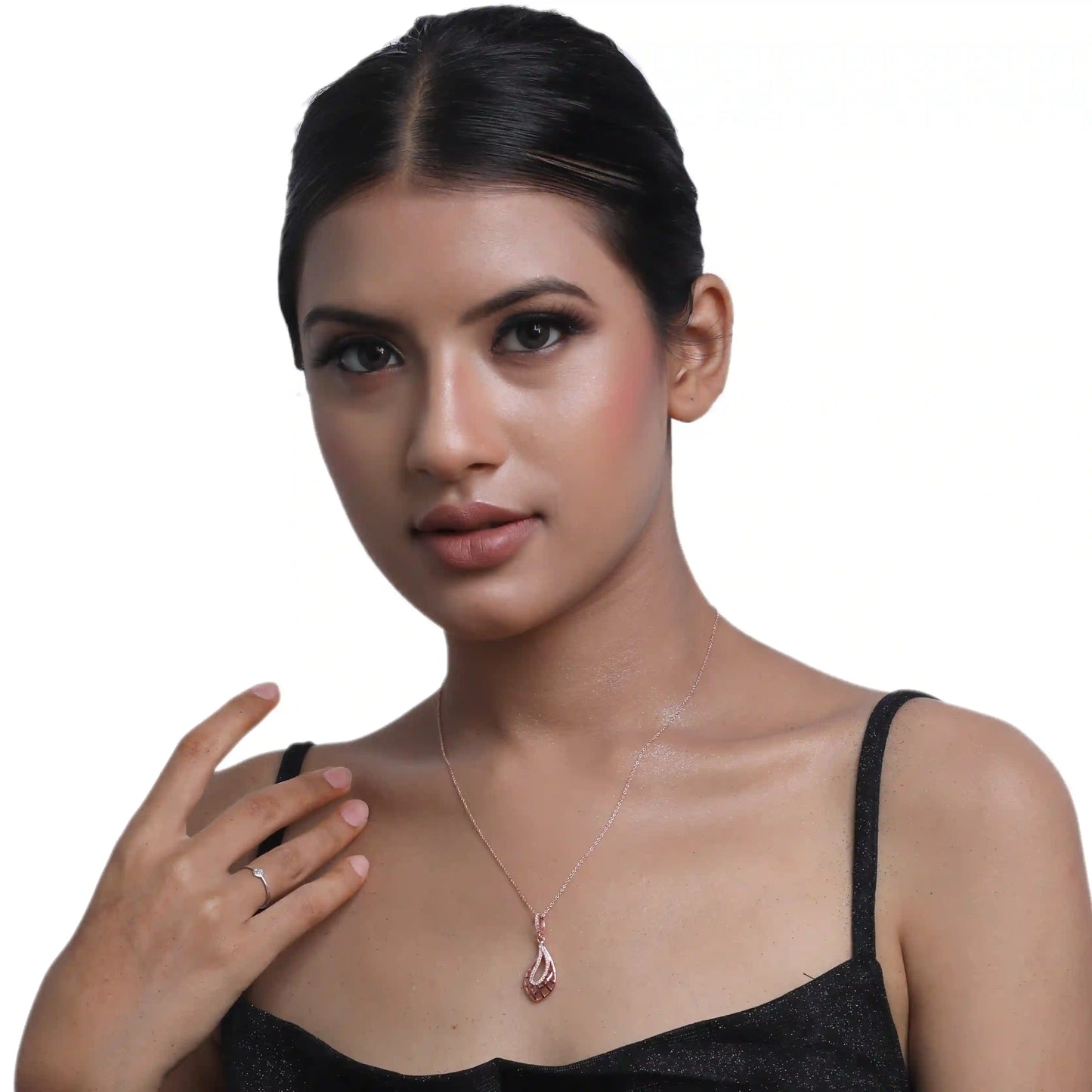 Kandle Drop 925 Silver Necklace