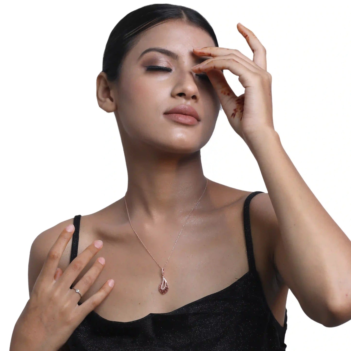 Kandle Drop 925 Silver Necklace