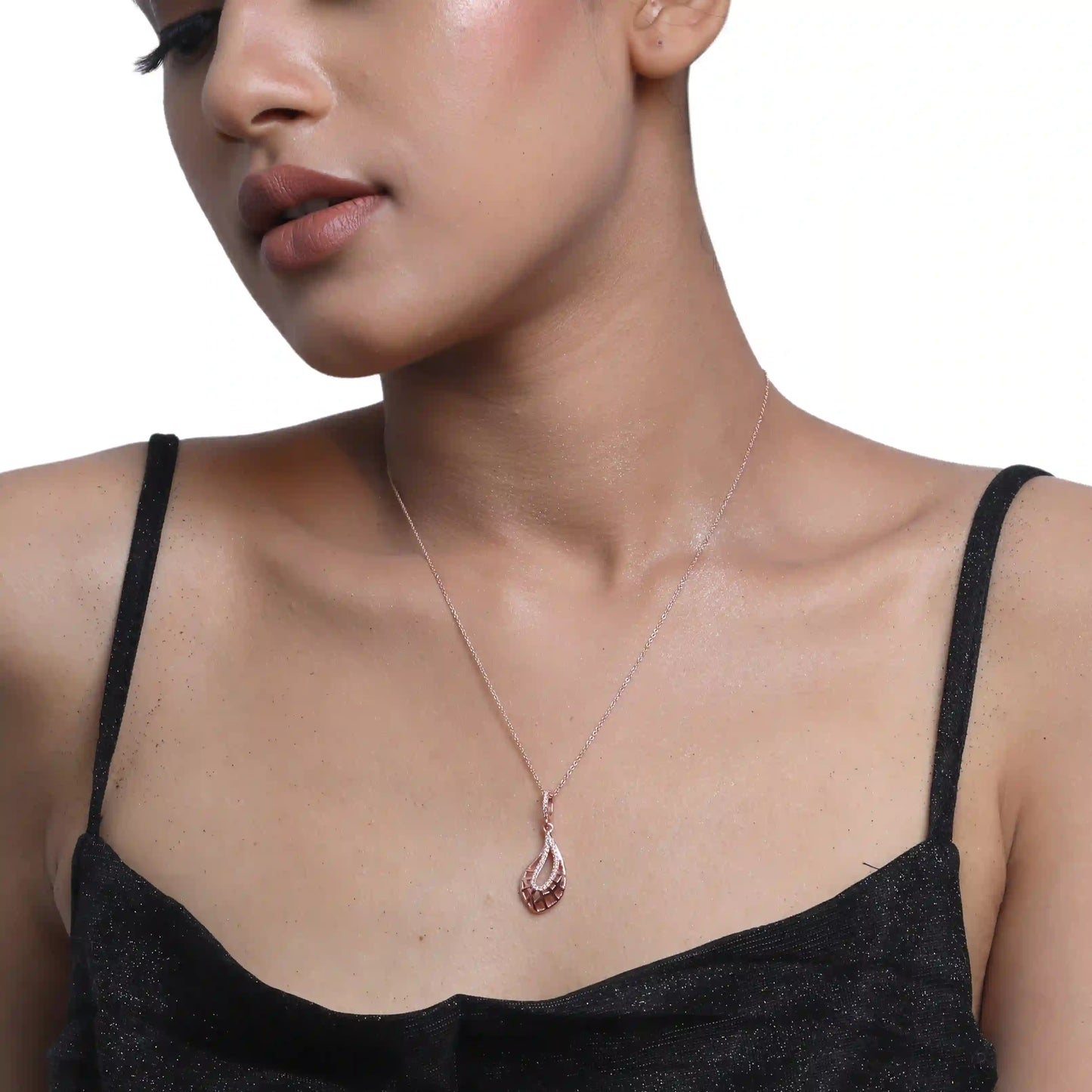 Kandle Drop 925 Silver Necklace