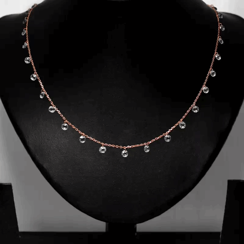 Seolfor 925 Sterling Silver Royal Queen Necklace - Seolfor