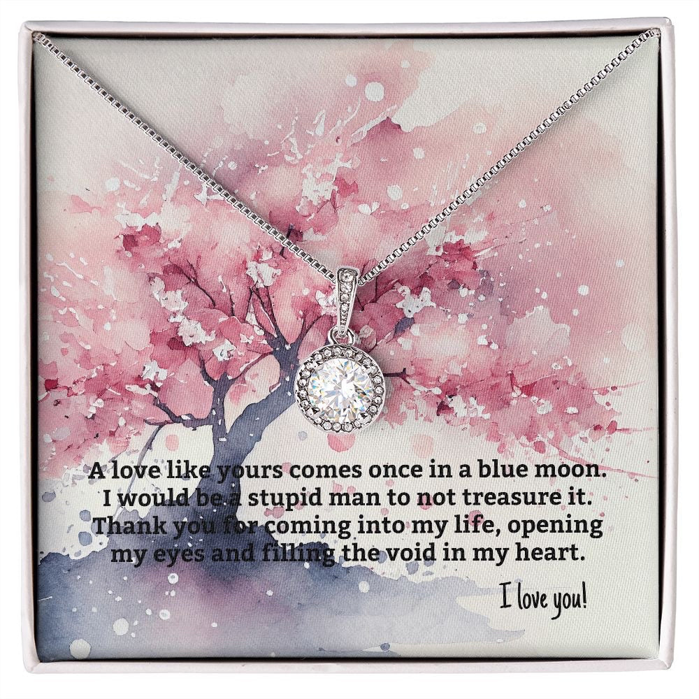 Beautiful Lovely Message Gift For Your Love - Cizzle Drop Necklace