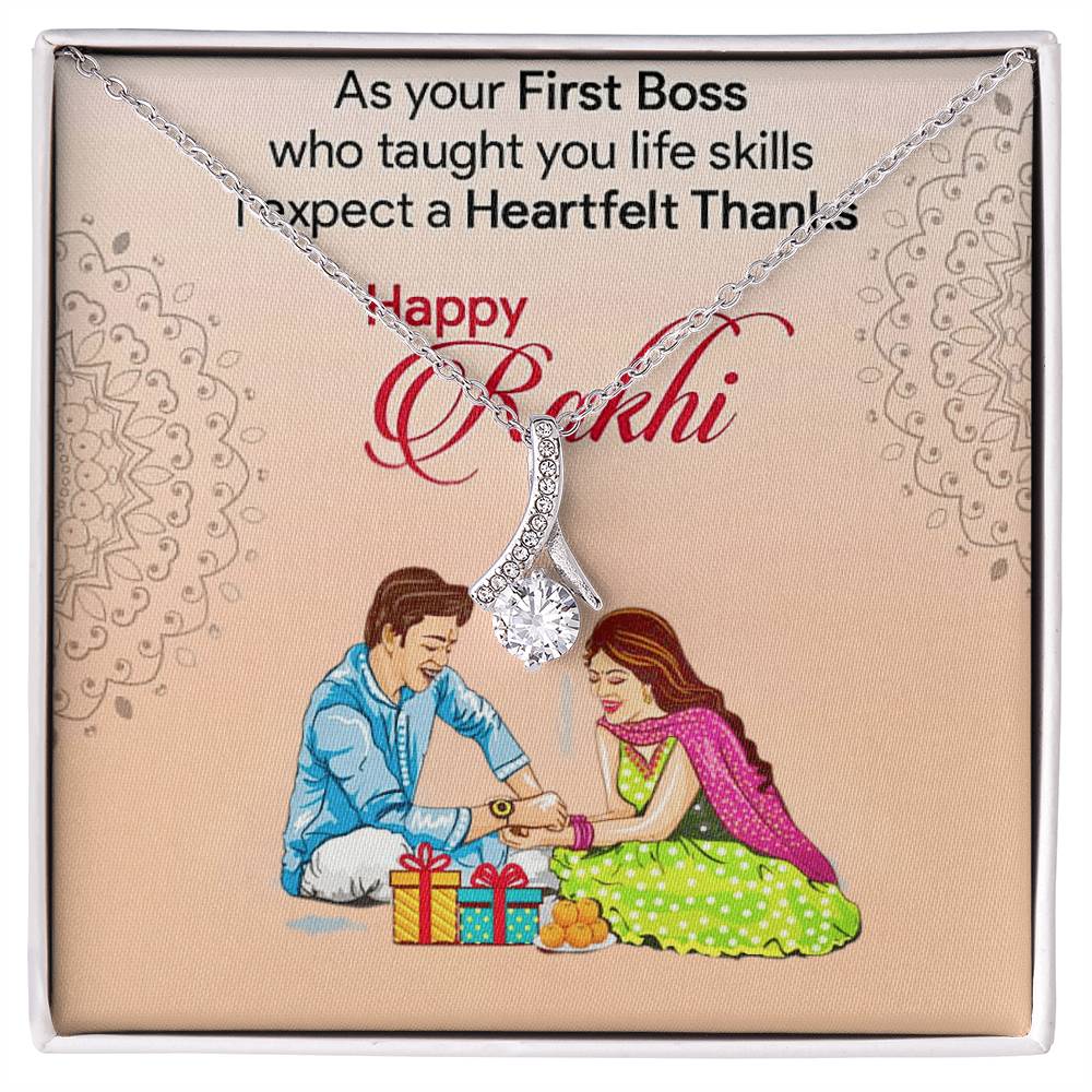Funny Rakshabandhan Gift For Sister 2025 - 925 Sterling Silver Necklace