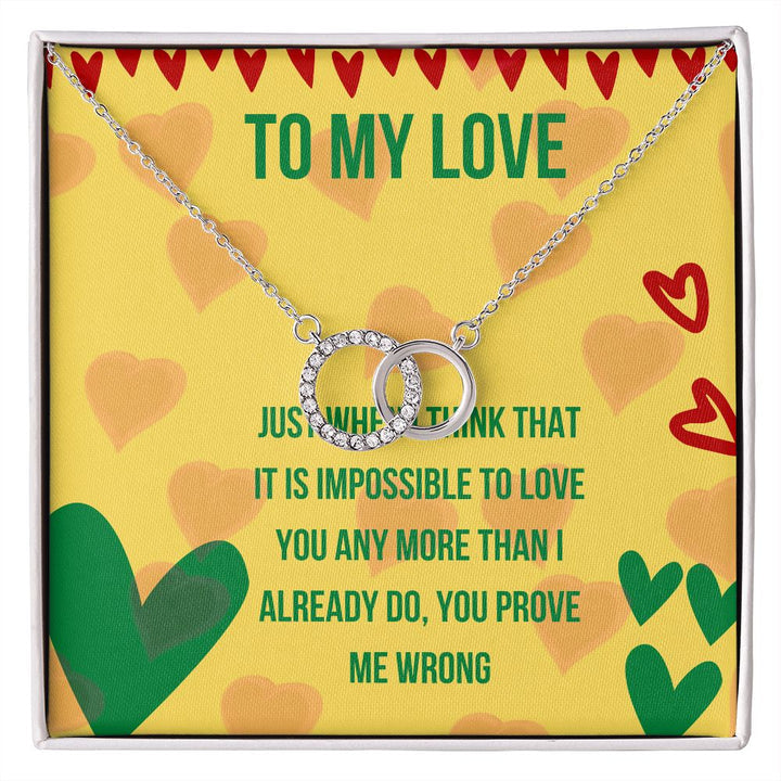 Special Gift For Your Beautiful Girl - Dual Circlet Necklace
