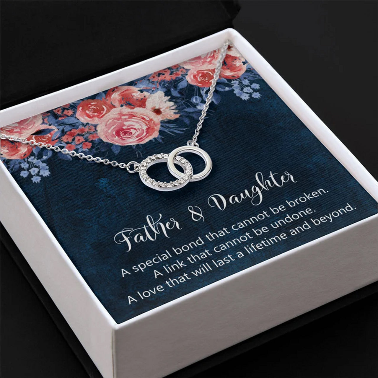 Beautiful Gift For My Daughter - Dual Circlet Necklace