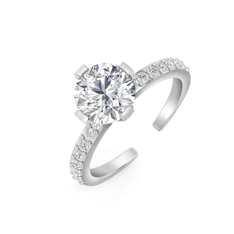 Proposal Solitaire Ring - 925 Silver