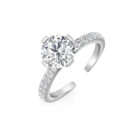 Proposal Solitaire Ring - 925 Silver