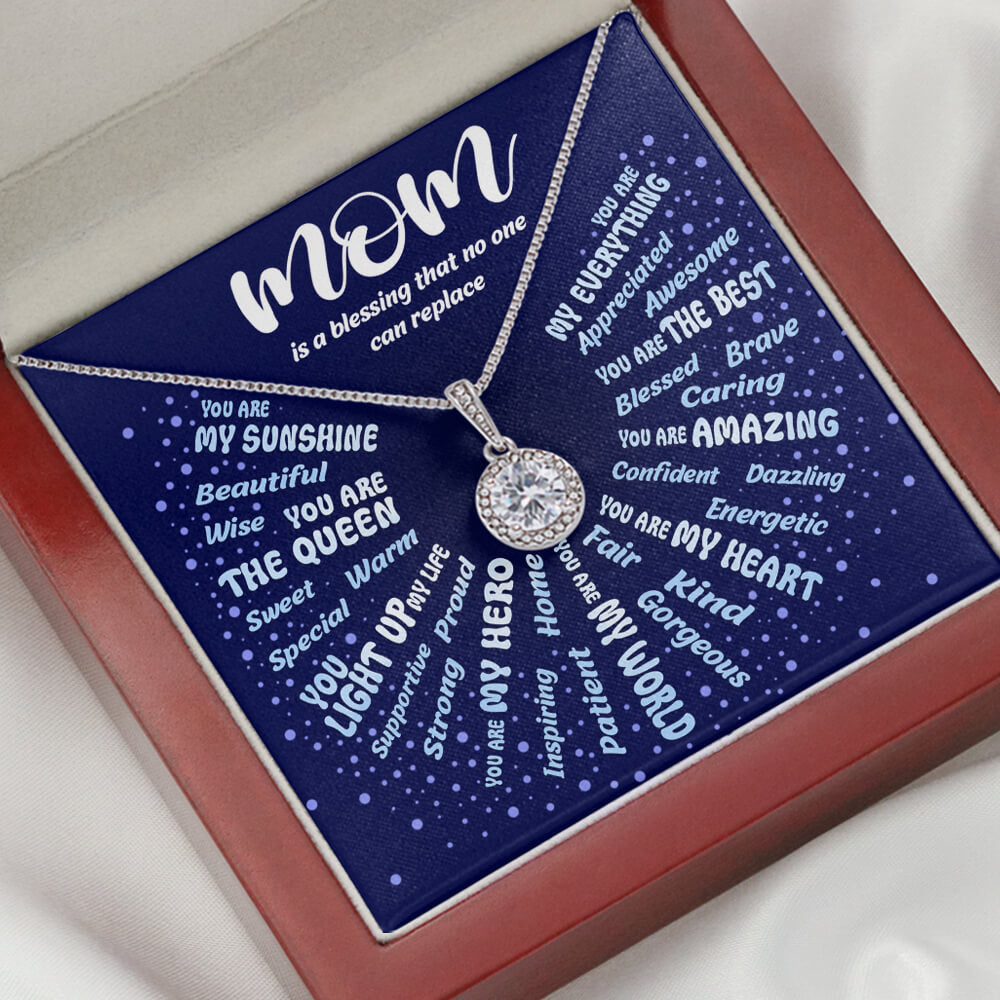 Special Heartfelt Gift For Mother - Cizzle Drop Necklace