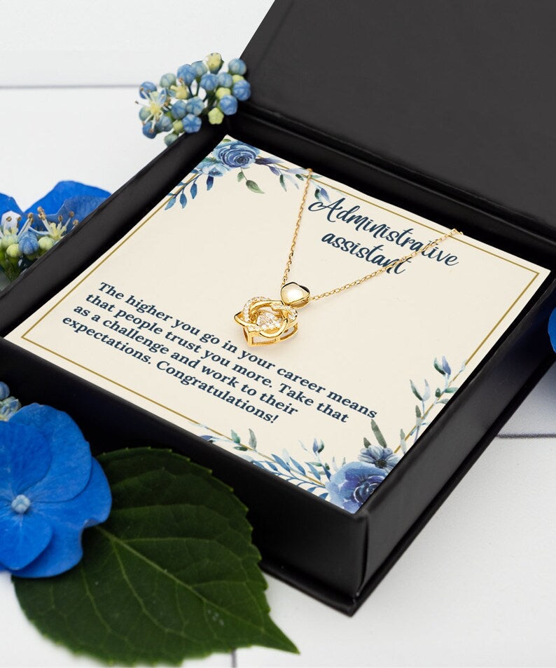 Heartwarming Gift for Your Colleague - Dancing Heart Necklace