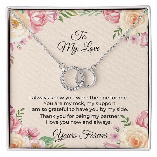 Special Gift For Your Love - Dual Circlet Necklace