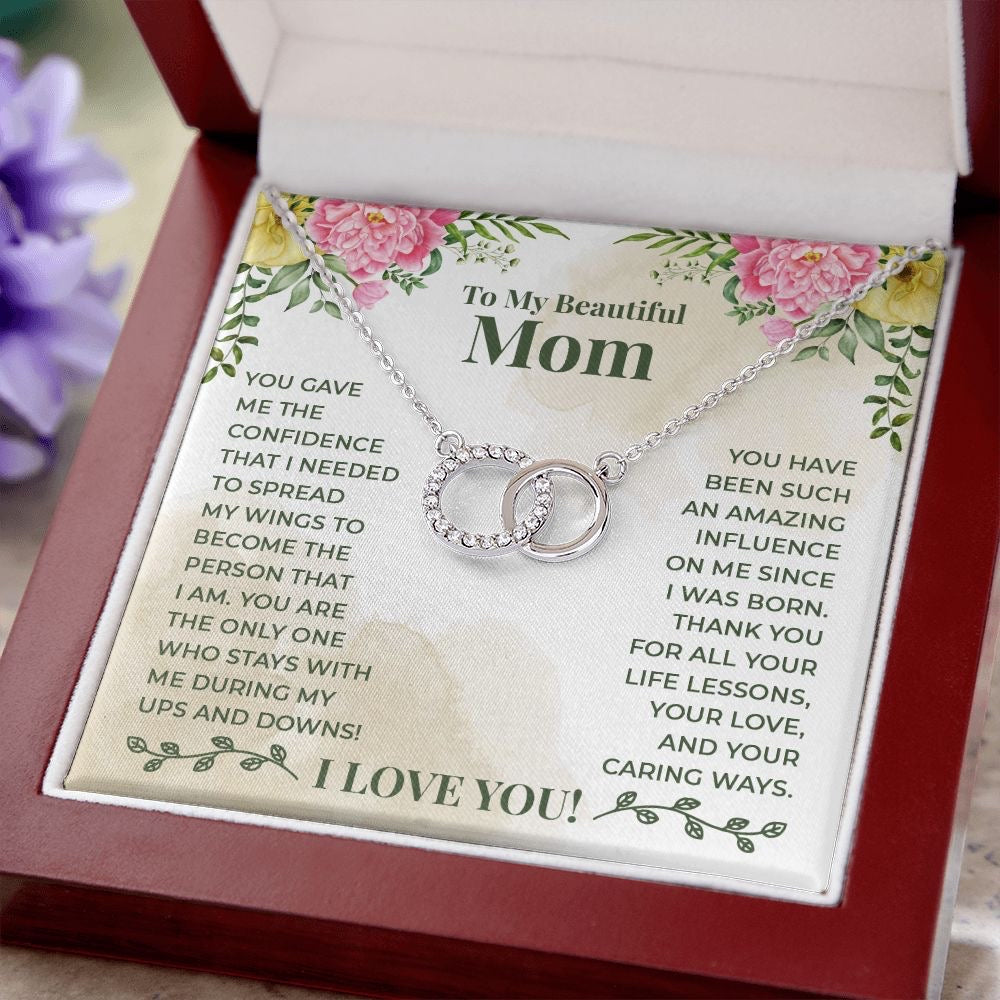 Unique Gift For My Mom - Dual Circlet Neclace