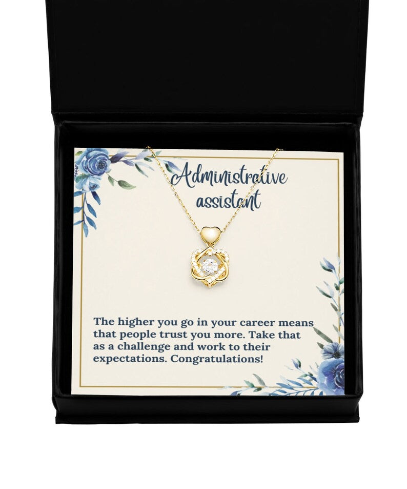 Heartwarming Gift for Your Colleague - Dancing Heart Necklace