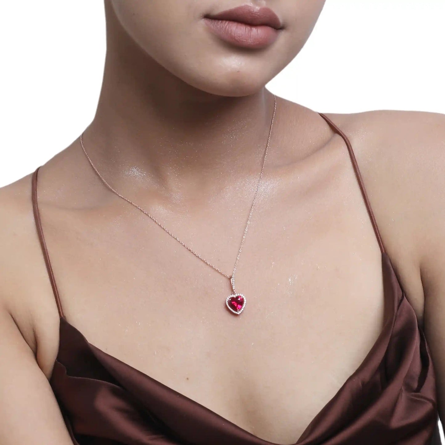 Teddy Box with Cute 925 Silver Necklace