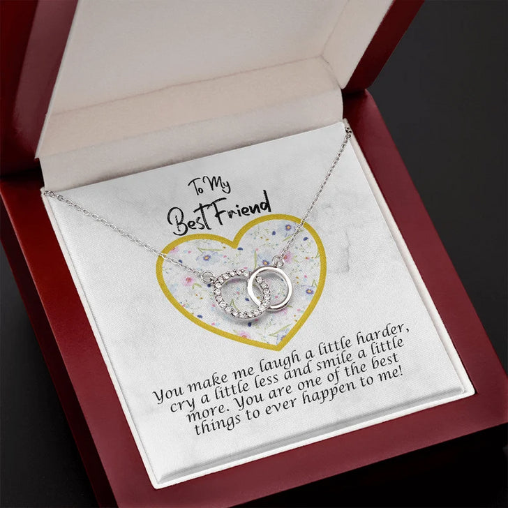 Beautiful Gift To My Best Friend - Dual Circelt Necklace