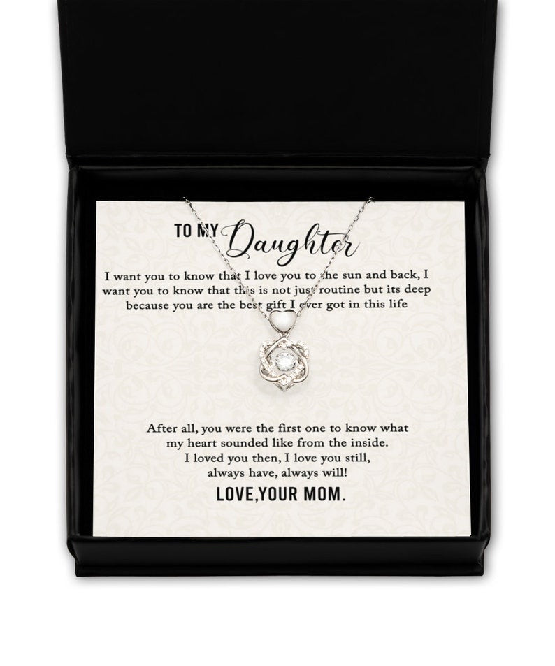 Surprise Gift for Your Daughter - Dancing Heart Necklace