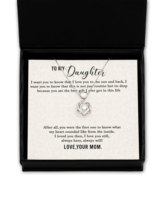 Surprise Gift for Your Daughter - Dancing Heart Necklace