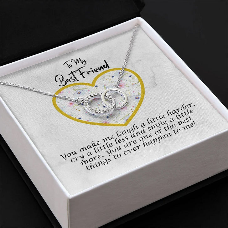 Beautiful Gift To My Best Friend - Dual Circelt Necklace
