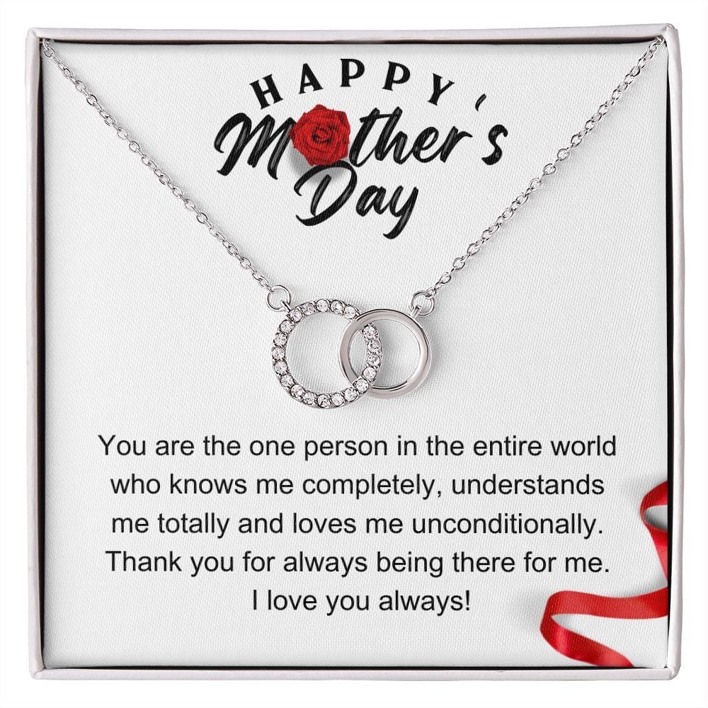 Unique Gift For My Mother - Dual Circlet Necklace