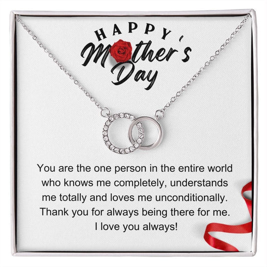 Unique Gift For My Mother - Dual Circlet Necklace
