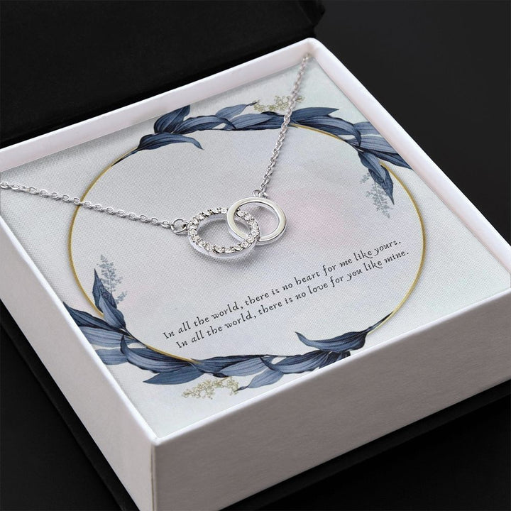Unique Gift For My Partner - Dual Circlet Necklace