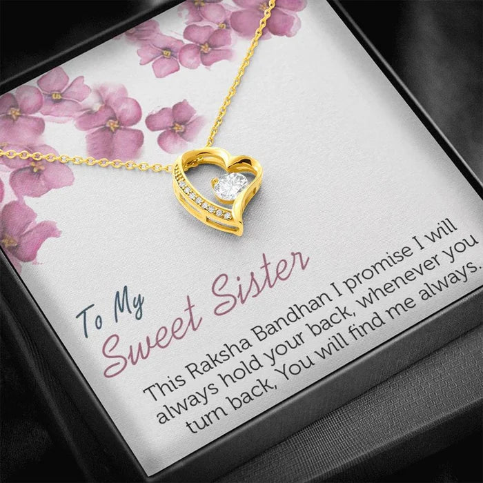 Unique and Special Raksha Bandhan Gift For Sister - 925 Sterling Silver Pendant