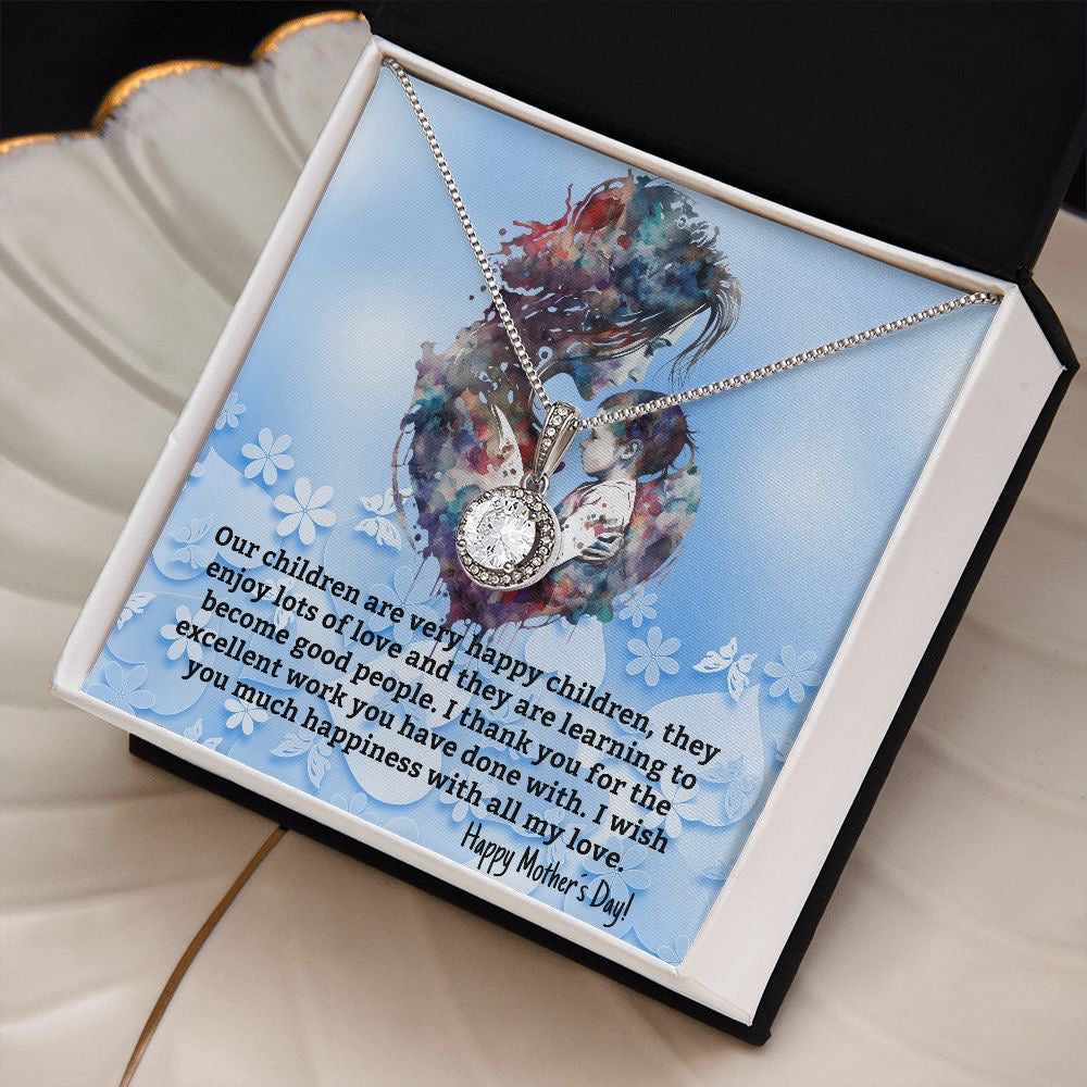 Unique Heartfelt Gift For Mother - Cizzle Drop Necklace