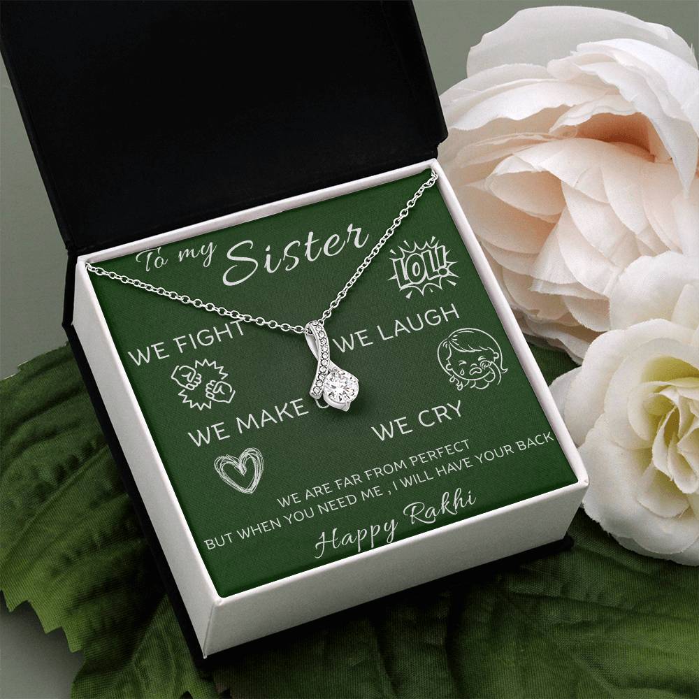 Perfect Rakshabandhan Gift For Sister 2025 - 925 Sterling Silver Necklace