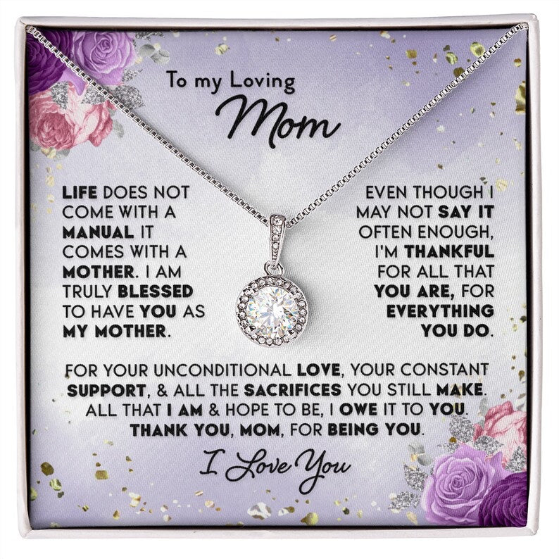 Occasional Gift For Your Mother - Cizzle Drop Necklace